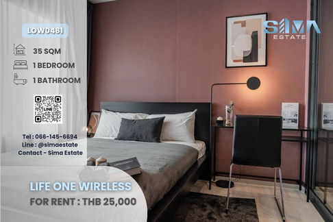 Life One Wireless for Rent | Luxury Condo near BTS Ploenchit & Central Embassy.