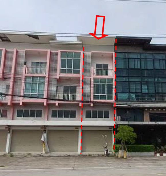 รูป อาคารพาณิชย์ เนื้อที่ทั้งหมด 82.4 ตารางเมตร 100/8 โครงการซิกเนเจอร์อีสเกตุ ตำบลหนองขาม อำเภอศรีราชา ชลบุรี ราคา 4,060,000 บาท - รูปที่ 1/7