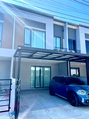Townhouses for rent เทสโก้โลตัส บางพลี : Townhouse for rent Pleno Sukhumvit-Bangna 2 near Mega Bandna 30,000 baht Property code: RS1093