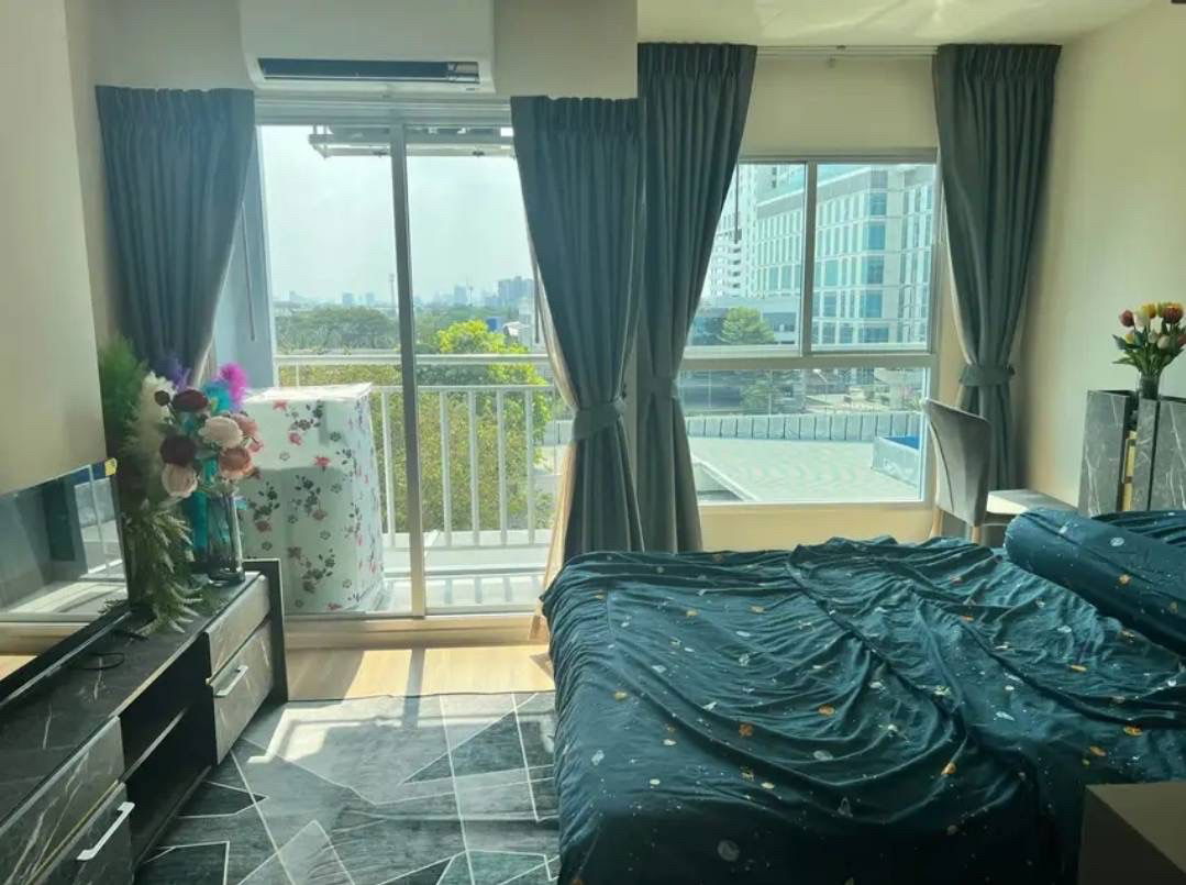picture Lumpini Ville Chaengwatthana - Pakkret Station for rent ✨ Fully furnished - 2/9