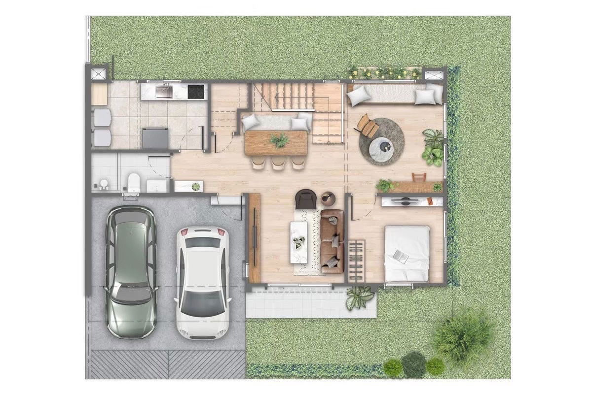 picture 🏡 Twin House for Sale! Anasiri Pinklao–Kanchanaphisek ✨ Brand-new series home in Modern Barn House style - 2/15