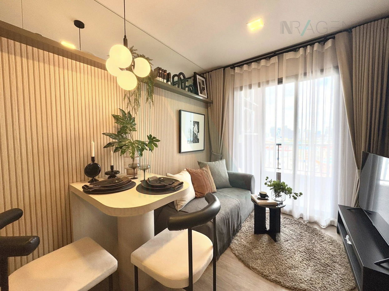 picture 📌 For Rent Condo NIA BY SANSIRI Building 1, Floor 6,1 bed room, Room size 28 sqm - 6/8