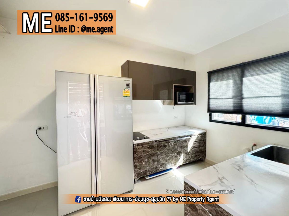 picture For Sale Single house  Pruksaville 73 Pattanakarn 38 Fully decorated and Location in the heart of the city, On Nut 39, call 064-954-9619 (BA23-42) - 11/18