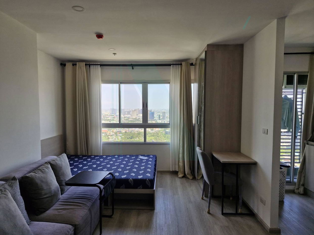 picture 🚩 For Rent Condo ELIO SATHORN-WUTTHAKAT Building A, Floor 41,Studio, Room size 28 sqm - 4/8