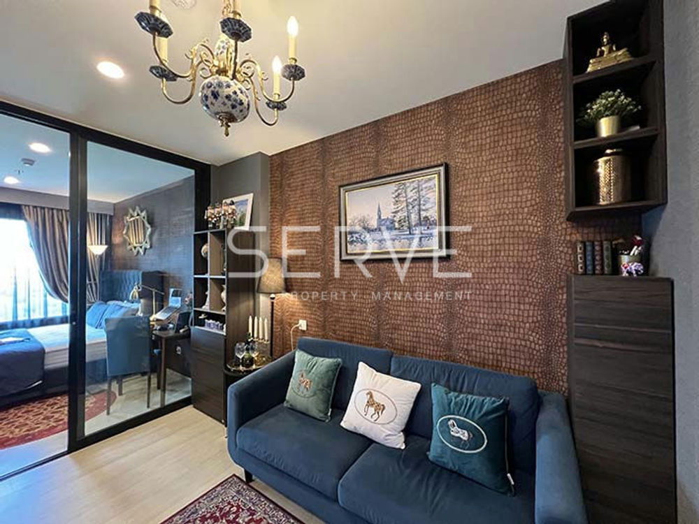 picture 1 Bed Large Room Good Location Next to MRT Phetchaburi 130 m. & Arl Makkasan 20 m. / For Rent-Life Asoke - 2/10