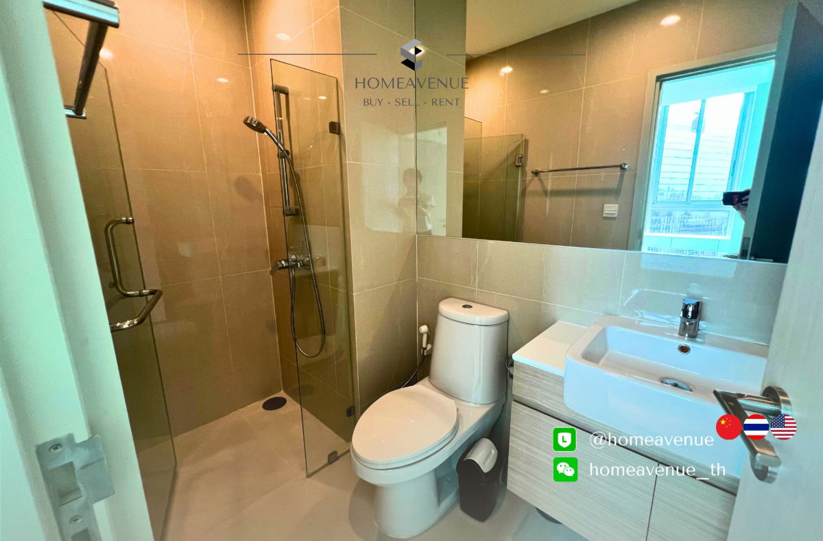 picture Noble Revolve Ratchada 2 ✨ Renovated unit, ready to move in 🚇 Next to MRT Thailand Culture Center | Line: @homeavenue 💥HA-4898 - 9/9