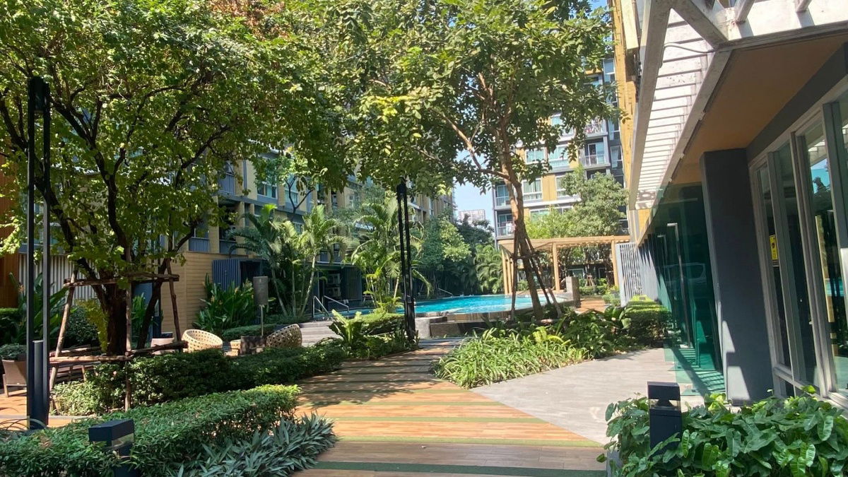 รูป  🟢For Rent🟢Metro Luxe เอกมัย-พระราม 4 ห้องสวย เฟอร์ครบ 📱ADD LINE @nathong97 (ตอบ ⚡ 24 Hr) P690 - รูปที่ 8/9