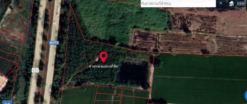 picture Urgent sale, empty land plot, whole plot, next to road 8-3-20 rai, Bo Thong District, Phitsanulok Province (N.1675) - 4/4