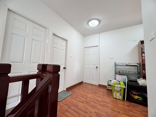 picture Single house for sale, corner house, Suan Racha Village, Soi Mai Lap 14, corner house ready to move in (N.1750) - 7/11