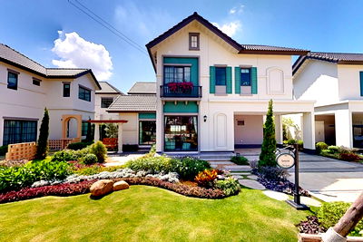Houses for sale Provincial Electricity Authority Salaya : Exceptional Value! Fully furnished 4-bedroom detached home with 161 sq.m. of living space. Move-in ready at a special price of just 9.99 million Baht.