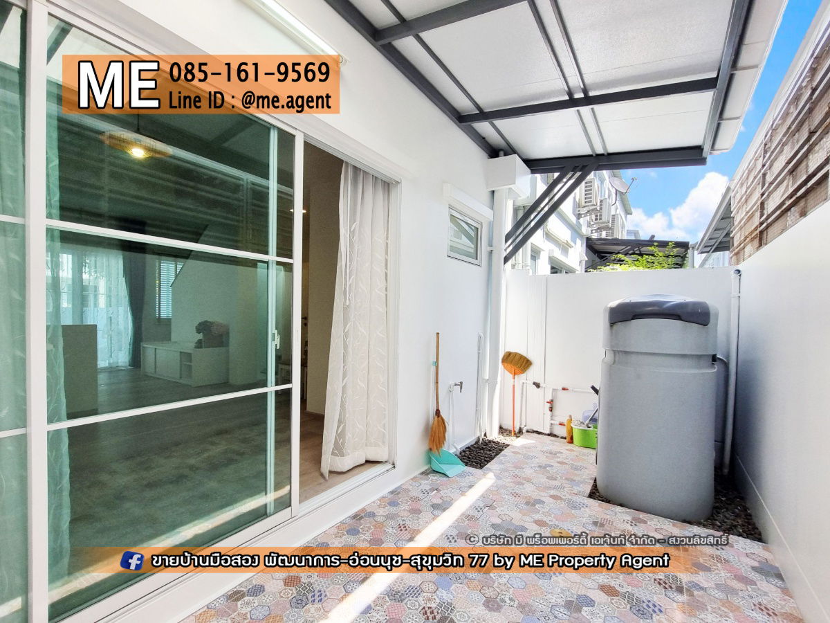 picture For Rent Townhome Indy Bangna-Ramkhamhaeng 2 Near Burapha Withi Expressway - near Mega Bangna, only 2.2 km. Call 064-954-9619 (RTT16-19) - 18/24