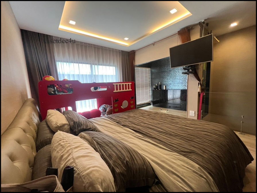 รูป AT607 ให้เช่าทาวน์โฮม 3.5 ชั้น อาร์เด้น พระราม3 พร้อมเฟอร์นิเจอร์และเครื่องใช้ไฟฟ้า - รูปที่ 8/13