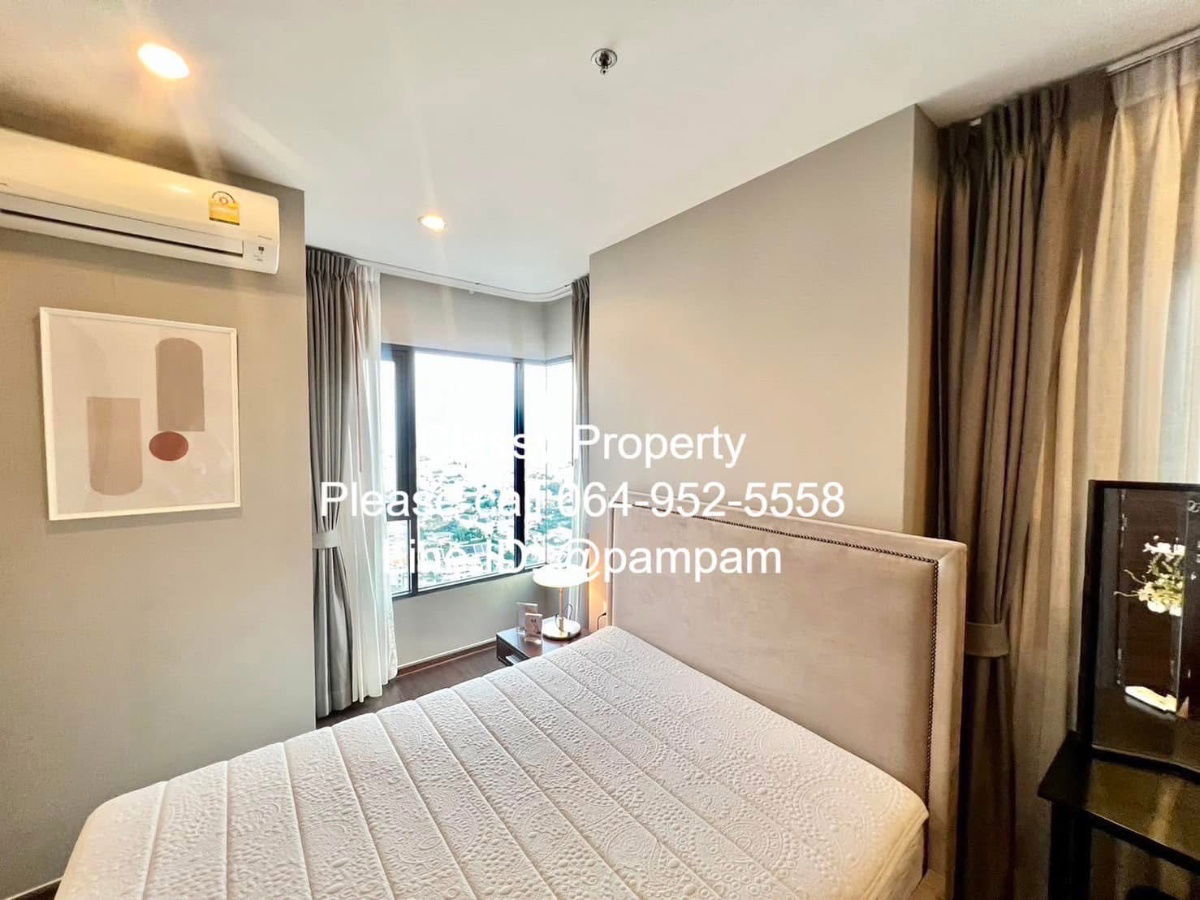 picture *** Condo for rent : C Ekkamai Corner room🔥🔥🔥2 Wardrobe High floor Fully furnished  *** - 2/12