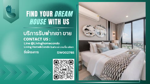 CIELA Sripatum for sale, beautiful room, decorated like a show unit, ready to move in.