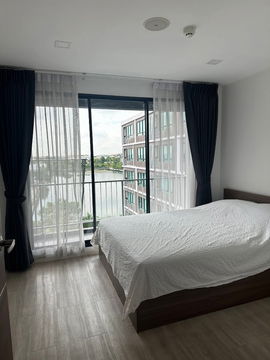 AS1458 ให้เช่าคอนโด Atmoz ลาดพร้าว 71 ห้องสวย เครื่องใช้ไฟฟ้าเฟอร์นิเจอร์