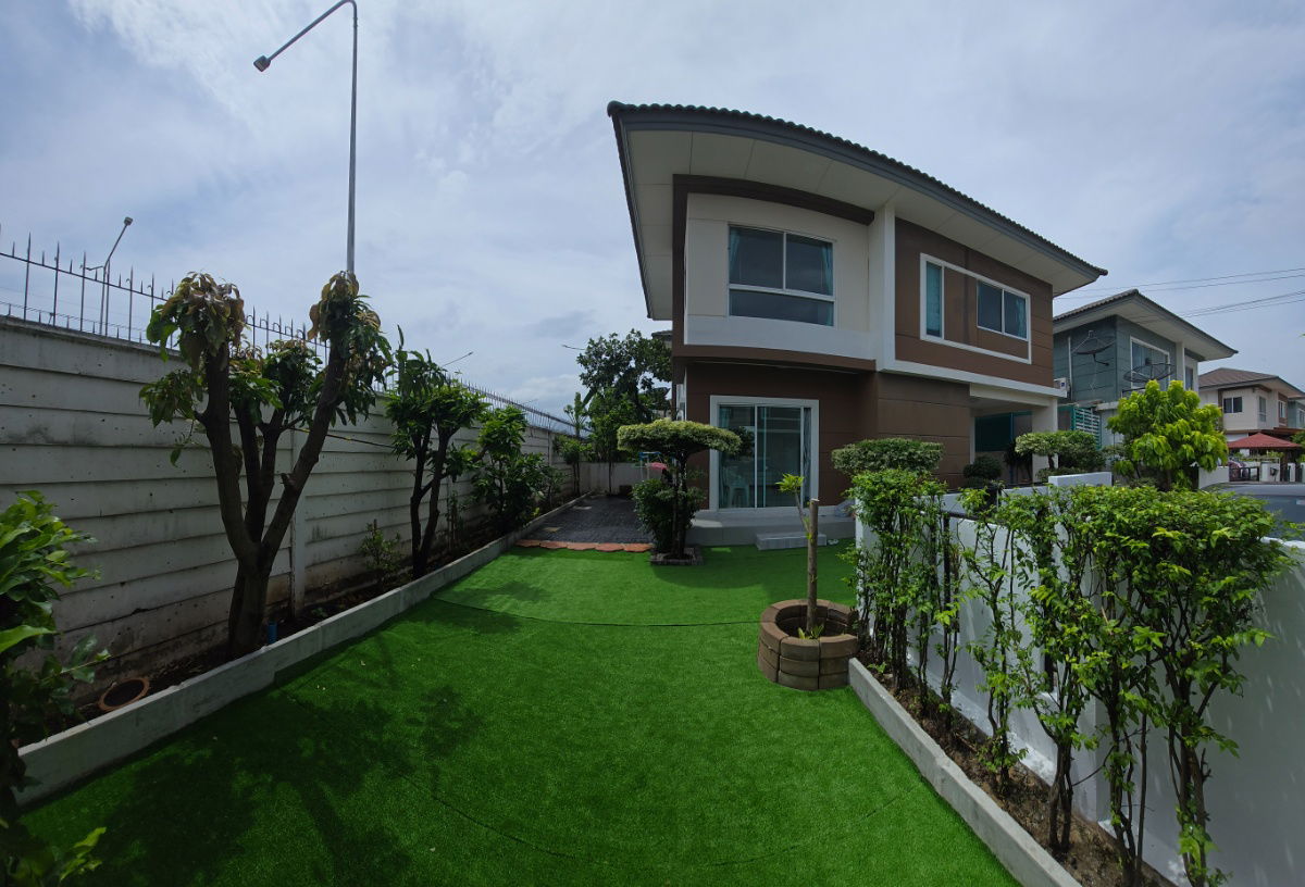 รูป เช่า 23,000 บ้านเดี่ยว เดอะทรัส ศรีนครินทร์ แพรกษา  หลังมุ - รูปที่ 9/22