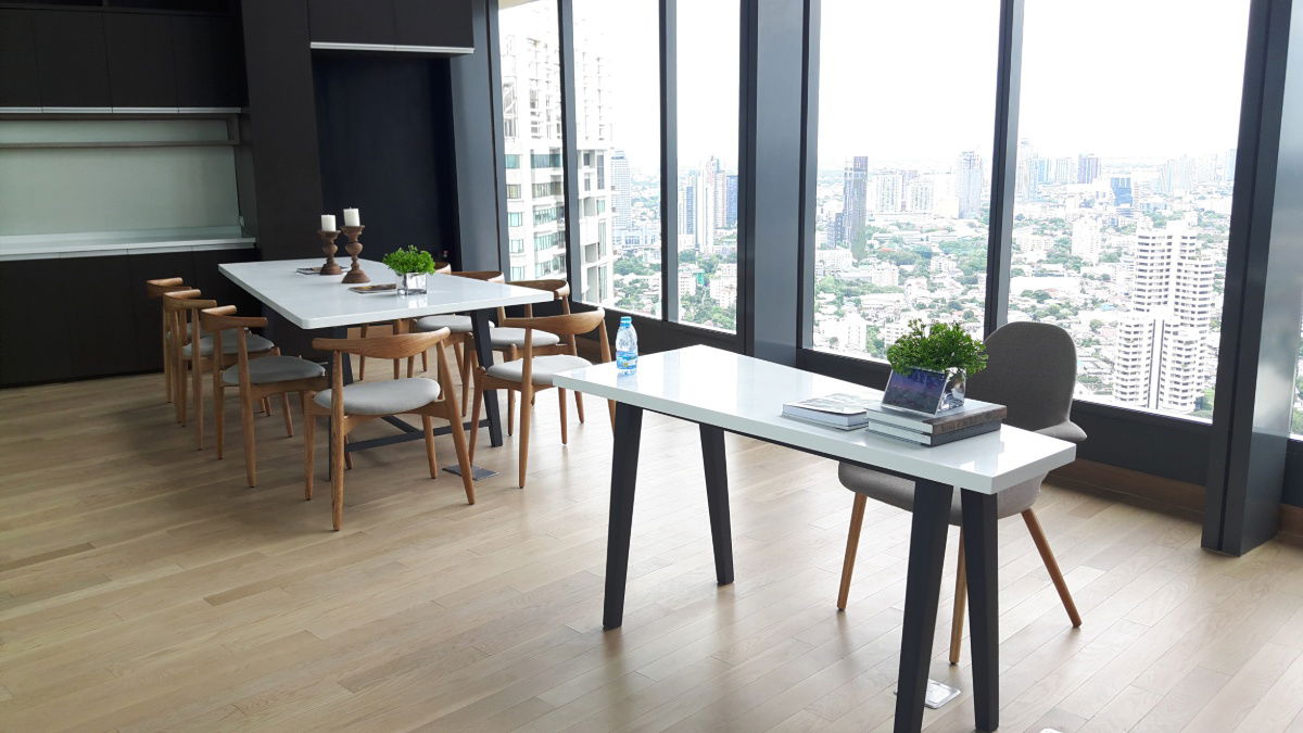 picture The Lumpini 24, one bed 30 sqm. 27 Fl. Full Furnished 22,000 Thb/Mo. - 19/22
