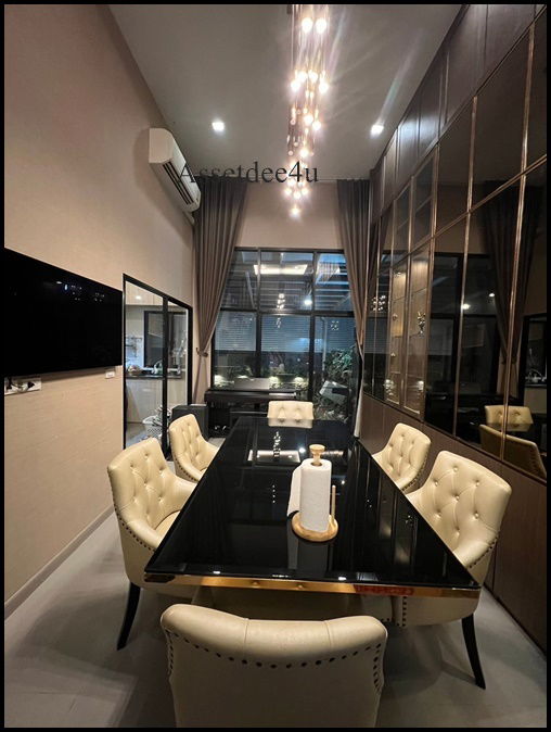 รูป AT607 ให้เช่าทาวน์โฮม 3.5 ชั้น อาร์เด้น พระราม3 พร้อมเฟอร์นิเจอร์และเครื่องใช้ไฟฟ้า - รูปที่ 3/13