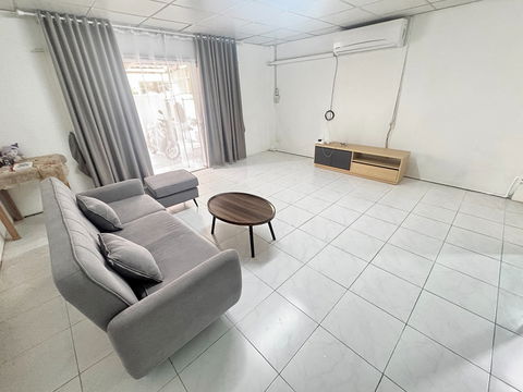 For Sale! 2-Storey Townhouse with Tenant and Furniture – Immediate Income!  Near Suvarnabhumi Airport, Lat Krabang