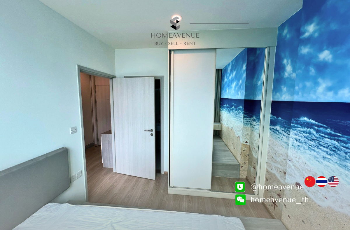 picture Noble Revolve Ratchada 2 ✨ Renovated unit, ready to move in 🚇 Next to MRT Thailand Culture Center | Line: @homeavenue 💥HA-4898 - 6/9