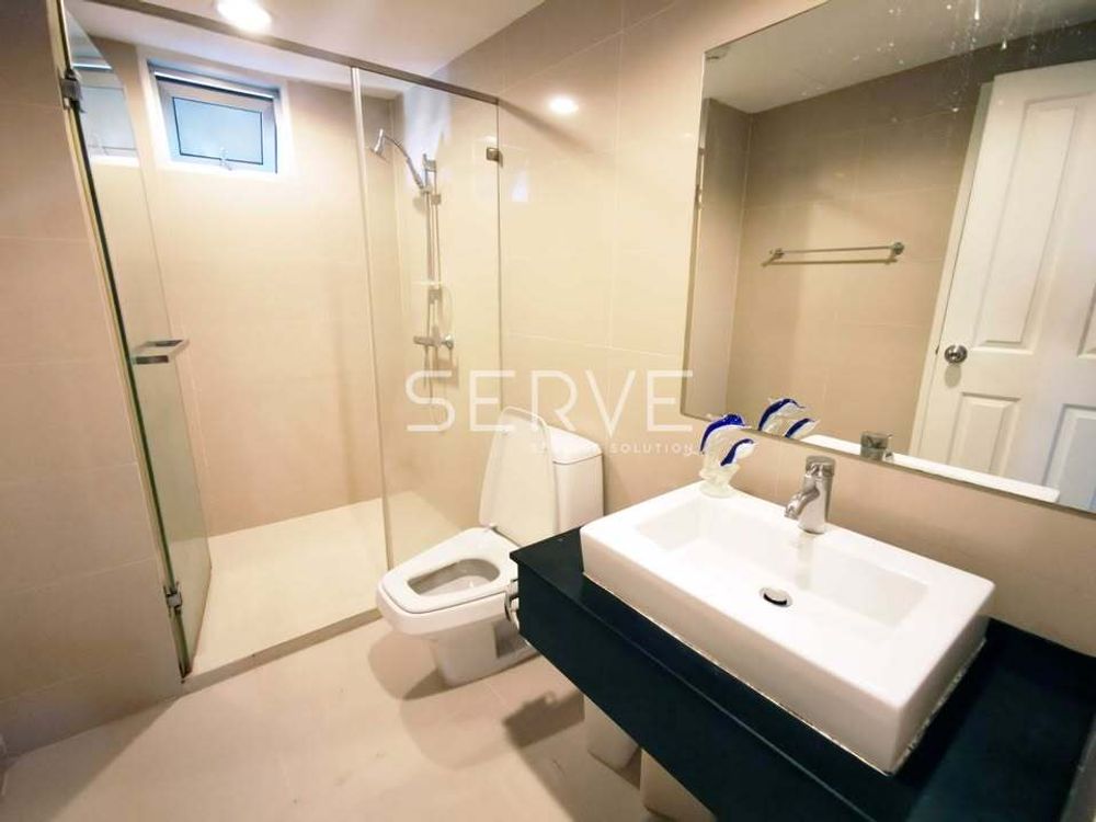 picture 2 Bed with Bathtub Large Room Good Location MRT Phra Ram 9  500 m. and CentralPlaza / For Sale-Belle Grand Rama 9 - 9/9