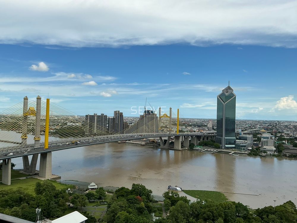 picture 2 Beds, fully furnished Stunning high-floor views Located Rama 3/ For Sale-StarView Rama 3 - 14/14