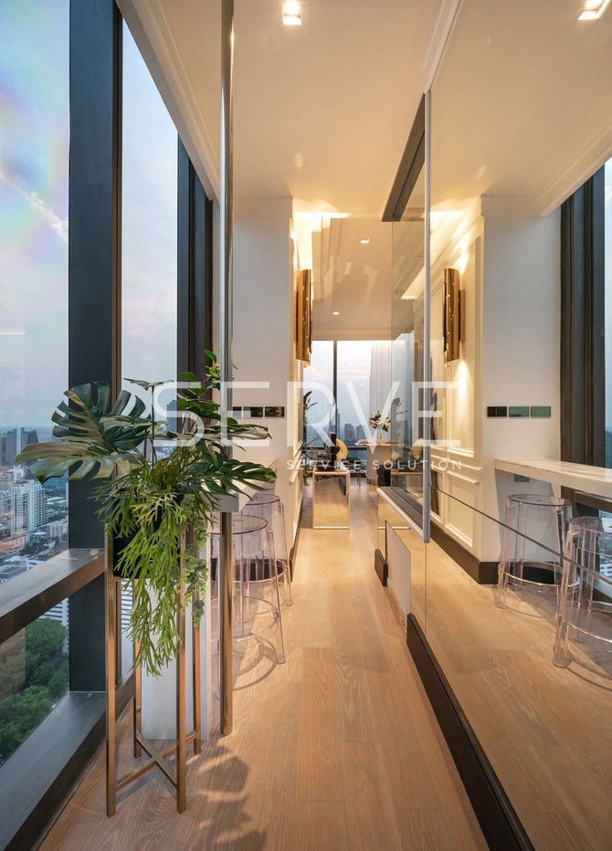 picture 1 Bed Nice Room Super High Fl. 40+ Good View Condo Close to BTS Chong Nonsi 350 m. / For Rent-Ashton Silom - 6/8