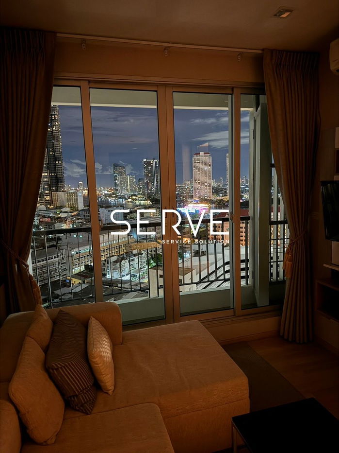 รูป 1 Bed 1 Bath with Bathtub Good Location BTS Saphan Taksin station 340 m. / For Rent & For Sale-Rhythm Sathorn - รูปที่ 4/20