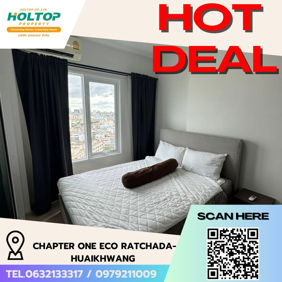 picture #R5382  Condo for rent  Chapter One Eco Ratchada-HuaiKhwang  - 1/7