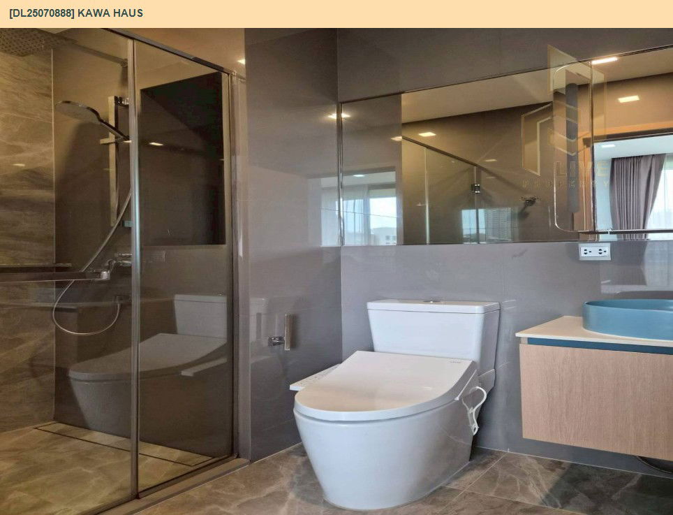 รูป MDL25070888 ให้เช่าคอนโด คาวะ เฮาส์ (KAWA HAUS) ใกล้ BTS อ่อนนุช พร้อมเข้าอยู่ โทรด่วน 0638692663 LineID @534wlwof - รูปที่ 6/7