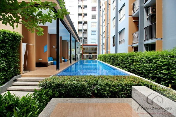picture For rent Plum condo Bang Yai station 1 bed  fully furnish  - 17/20