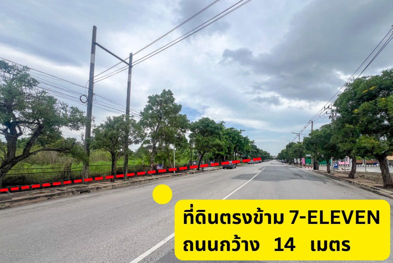 รูป อย่าพลาด! ที่ดินติดถนนหน้ากว้างสี่เหลี่ยมผืนผ้า แปลงสุดท้ายก่อนถึงสนามกอล์ฟธัญญะ ขายที่ดินลำลูกกาซอย 71 เพียง 34,XXX บาท/ตารางวา(โอนก่อนสิ้นปีลดได้!!) - รูปที่ 3/6