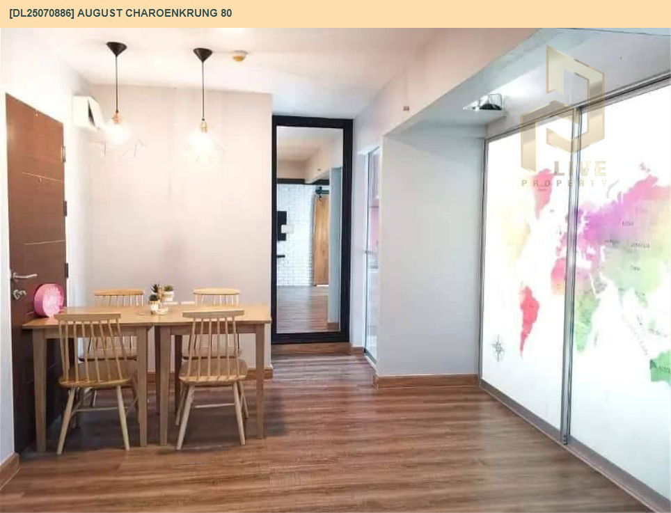 picture DL25070886 Condo for rent, August Charoenkrung 80 near -, ready to move in, call urgently 0656133286 LineID @534wlwof - 2/15