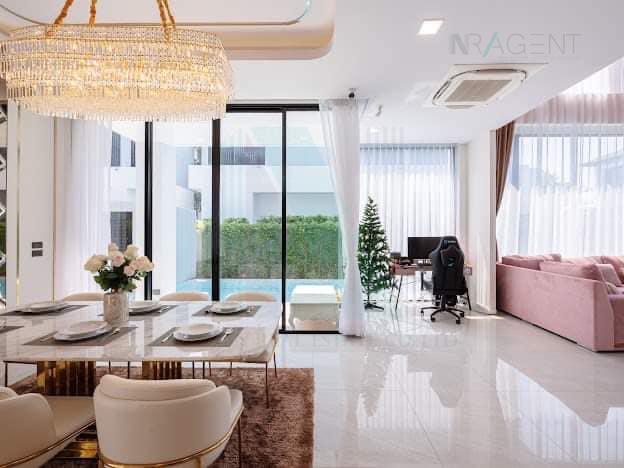 รูป 📌 ขายบ้านเดี่ยว โครงการ เบลกราเวีย เอ็กซ์คลูซีฟ พูลวิลล่า บางนา-พระราม 9 2 ชั้น 4 ห้องนอน 5 ห้องน้ำ - รูปที่ 2/8