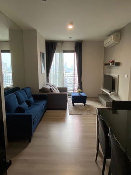 ให้เช่า Centric Ratchada - Huai Khwang  ** 28,000 บ./ด.** ขนาด 50 ตรม" 2ห้องนอน 1 ห้องน้ำ   ชั้น 12A วิวเมือง หันหน้าเข้า ถนนรัชดาภิเษก