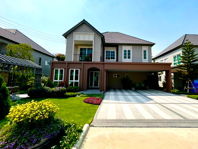 บ้านเดี่ยว ม.กรุงเทพธนบุรี : 🏡 บ้านเดี่ยวพรีเมียม 100 ตร.วา แต่งเฟอร์ครบ พร้อมอยู่ บนทำเลศักยภาพ ใกล้ถนนพรานนก–พุทธมณฑลสาย 4