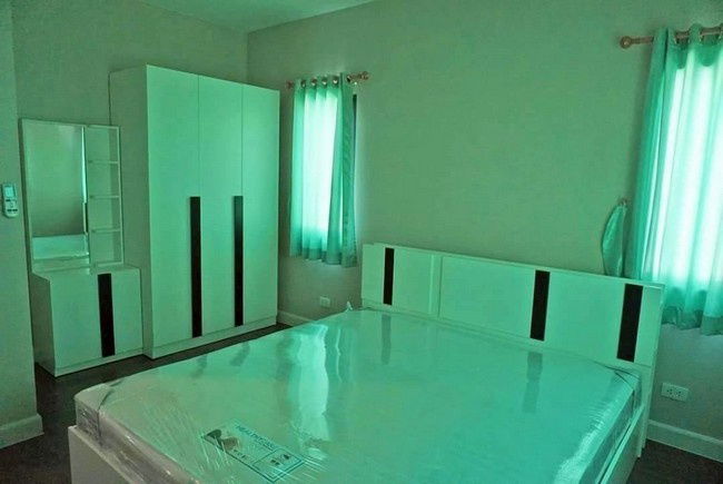 picture svs029 Single house for rent in Burasiri Wongwaen On Nut, Soi Jemo King Kaew 25/1, fully furnished. - 7/19