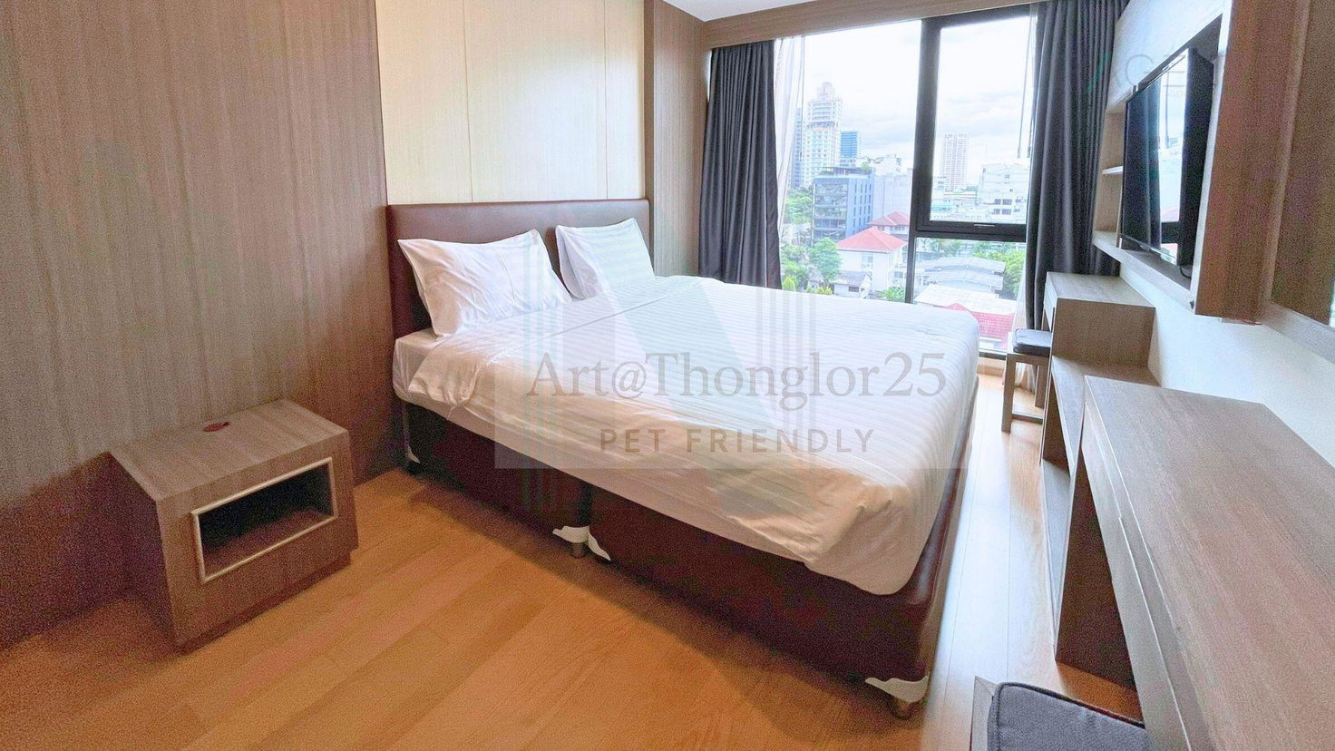 picture 📌 For Rent Condo ART @ THONGLOR 25 Building 1, Floor 8,2 bed room, Room size 40 sqm - 1/8