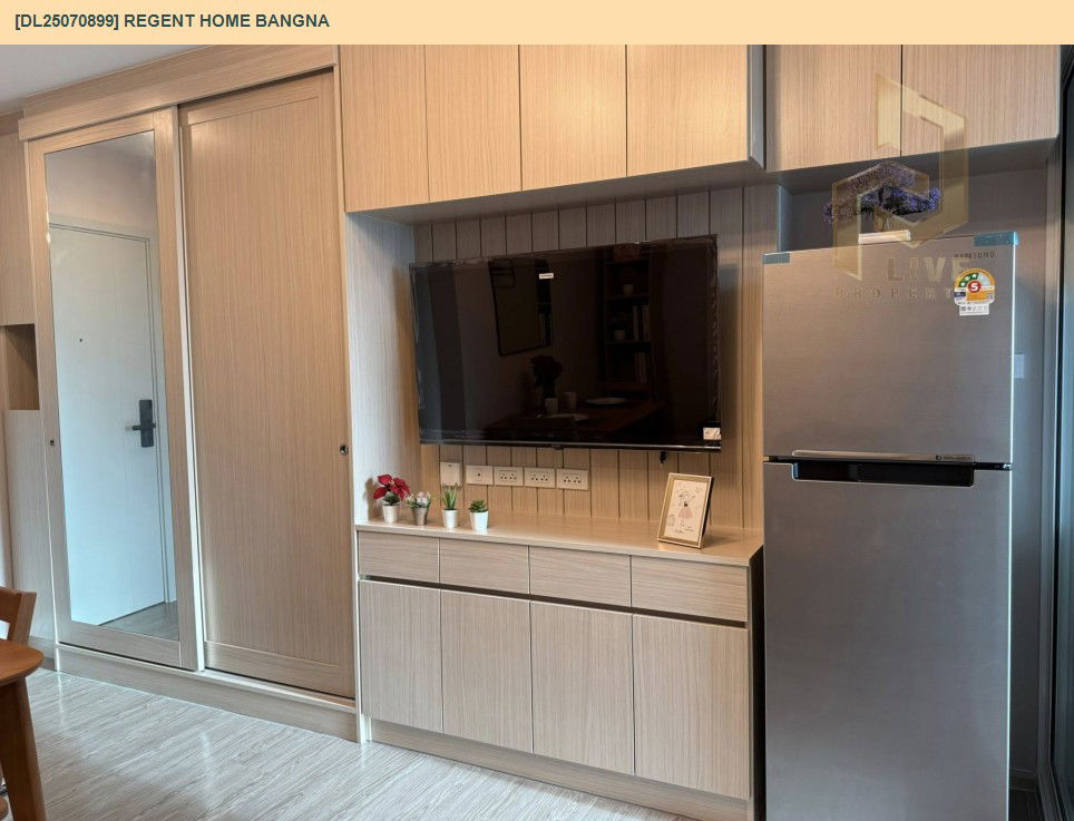 รูป DL25070899 ให้เช่าคอนโด รีเจ้นท์ โฮม บางนา (Regent home bangna) ใกล้ BTS บางนา พร้อมเข้าอยู่ โทรด่วน 0638692663 LineID @655ebbvc - รูปที่ 6/8
