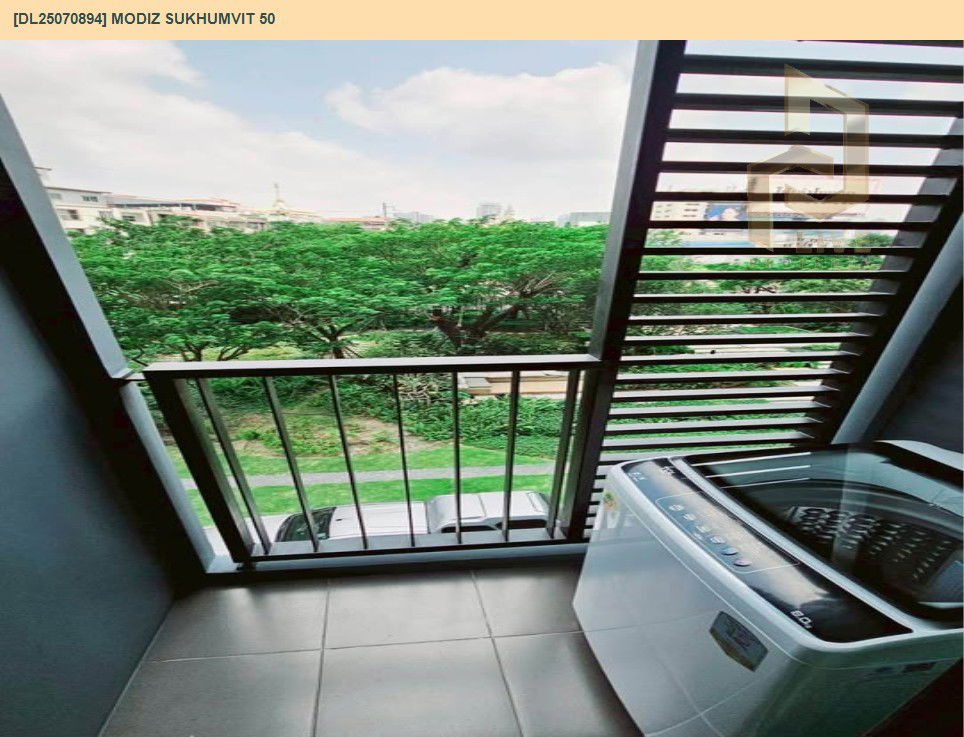 picture MDL25070894 Condo for rent, MODIZ Sukhumvit 50 near BTS On Nut, ready to move in, call urgently 0656133286 LineID @655ebbvc - 7/7