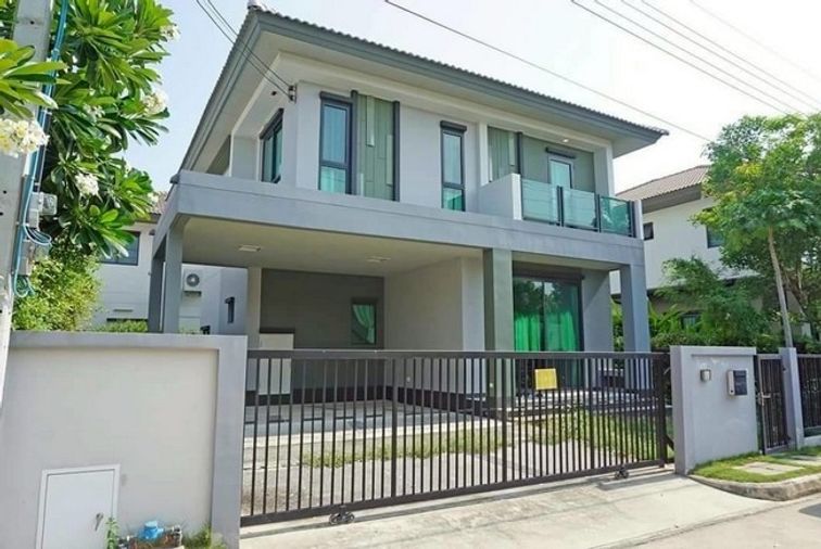 svs029 ให้เช่า บ้านเดี่ยว บุราสิริวงแหวนอ่อนนุช ซอยเจโมกิ่งแก้ว 25/1 เฟอร์นิเจอร์ครบ