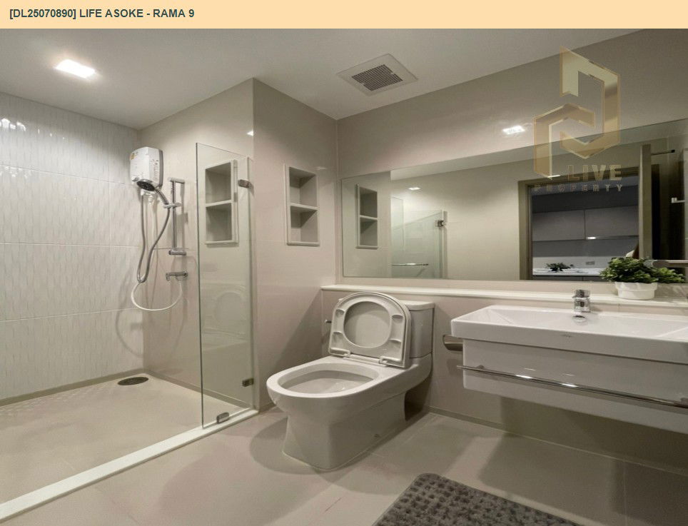 picture DL25070890 Condo for rent, Life Asoke - Rama 9 near MRT พระราม 9, ready to move in, call urgently 0656133286 LineID @655ebbvc - 8/11