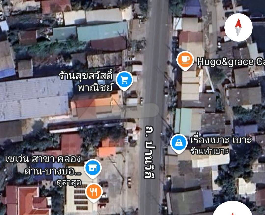 รูป ให้เช่าที่ดินเปล่า 119 ตร.ว. ห่างจากถนนสุขุมวิทเพียง 5 นาที หน้ากว้าง 11 เมตร ติดถนนบางบ่อ-คลองด่าน ถนนปานวิถี 3117 คลองด่าน บางบ่อ สมุทรปราการ  - รูปที่ 4/5