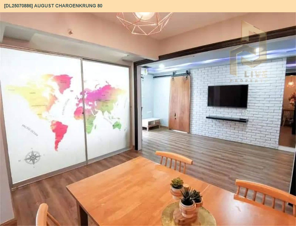 picture DL25070886 Condo for rent, August Charoenkrung 80 near -, ready to move in, call urgently 0656133286 LineID @534wlwof - 7/15