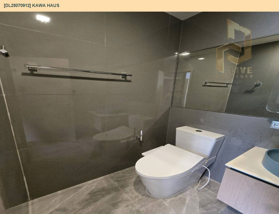 รูป MDL25070912 ให้เช่าคอนโด คาวะ เฮาส์ (KAWA HAUS) ใกล้ BTS อ่อนนุช พร้อมเข้าอยู่ โทรด่วน 0638692663 LineID @655ebbvc - รูปที่ 8/16