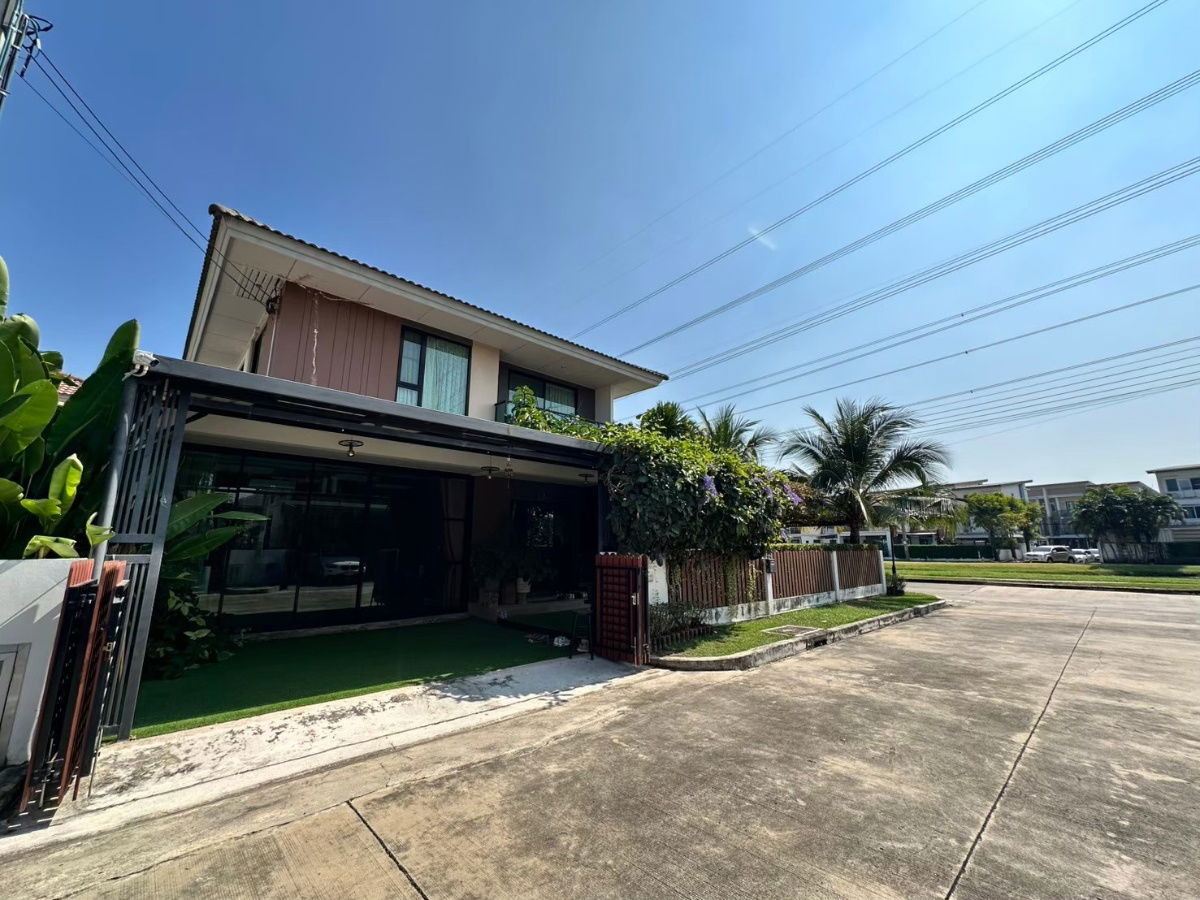 รูป บ้านเดี่ยวประชาอุทิศ 70.2 ตร.ว. หลังมุม ร่มรื่นมาก - รูปที่ 1/14