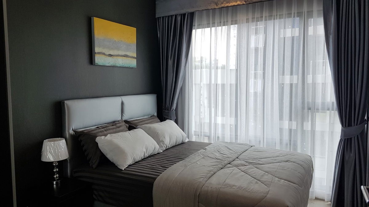 picture For rent !!!  Rhythm Asoke1  ** 29K. per month **  42 sq.m. 2Beds 1Bath  27th Floor - 2/4