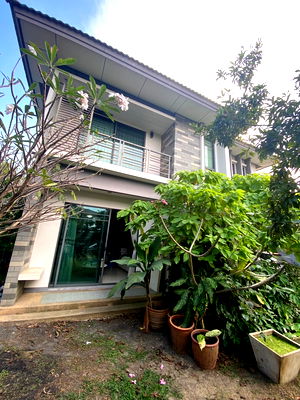 บ้านเดี่ยว เขตคลองสามวา : EH88643 : ขายบ้านเดี่ยว 2 ชั้น แสนสิริ 101วา² ฮาบิเทีย ปัญญาอินทรา2 ร่มรื่น เงียบสงบ