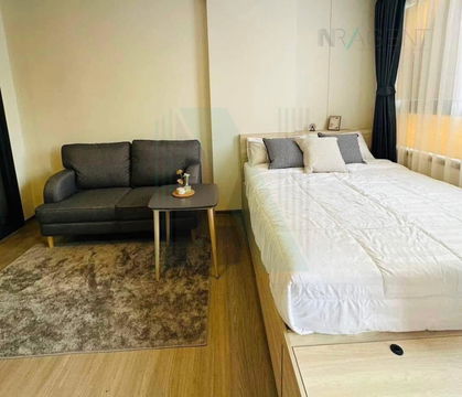 🔺 For Rent Condo THE MUVE BANGNA Building A, Floor 4,Studio, Room size 22 sqm