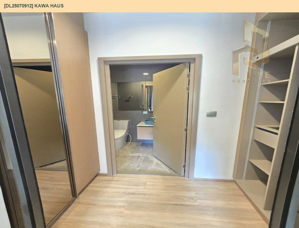 รูป MDL25070912 ให้เช่าคอนโด คาวะ เฮาส์ (KAWA HAUS) ใกล้ BTS อ่อนนุช พร้อมเข้าอยู่ โทรด่วน 0638692663 LineID @655ebbvc - รูปที่ 7/16